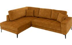 Goossens hoekbank coco grijs stof - 8230176-01
