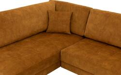 Goossens hoekbank coco grijs stof - 8230176-01
