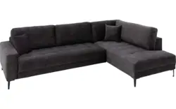 Goossens hoekbank coco grijs stof - 8230182-gespiegeld-01