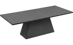 Goossens eettafel stone grijs beton - 8230225-02
