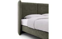 Goossens boxspring ease classic incl matras groen stof - 8230499-01