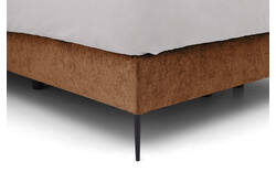 Goossens boxspring ease classic incl matras bruin stof - 8230501-01