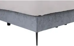 Goossens boxspring ease one incl matras grijs stof - 8230505-01