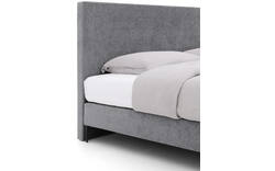 Goossens boxspring ease one incl matras grijs stof - 8230507-01