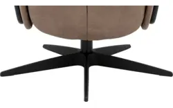 Goossens excellent relaxstoel riati bruin micro leer - 8231285-01