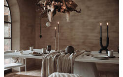 Goossens eettafel stone wit beton - 8230202-02