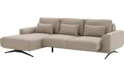 Goossens excellent loungebank princess beige stof - 8231518-01
