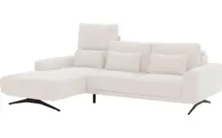 Goossens excellent loungebank princess wit stof - 8231519-01