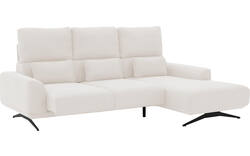 Goossens excellent loungebank princess wit stof - 8231519-gespiegeld-01