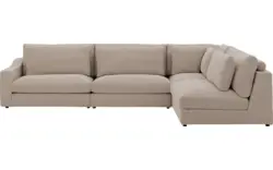 Goossens hoekbank odette bruin stof - 8231530-goossens-odette-bank-stof-bruin-01