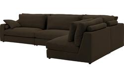 Goossens hoekbank odette groen stof - 8231536-goossens-odette-bank-stof-groen-01
