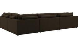 Goossens hoekbank odette groen stof - 8231536-goossens-odette-bank-stof-groen-01