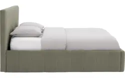 Goossens bedframe carte groen stof - 8231662-goossens-carte-bedframe-microvezel-06