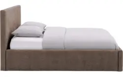 Goossens bedframe mysen storage bruin stof - 8231670-goossens-mysen-bedframe-stof-02