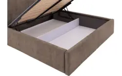 Goossens bedframe mysen storage bruin stof - 8231670-goossens-mysen-bedframe-stof-02