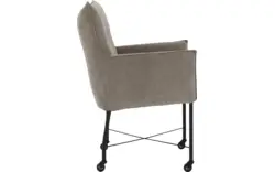 Goossens eetkamerstoel erik bruin stof - 8231839-goossens-erik-eetkamerstoel-stof-bruin-01