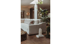 Goossens hoekbank odette wit stof - 8229553-01-gespiegeld