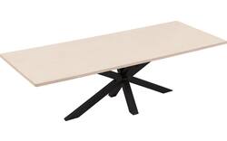 Goossens eettafel stone beige beton - 8233032-goossens-stone-los-blad-beton-01