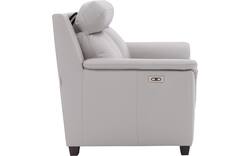 Goossens excellent zitbank vlore grijs leer - 8233047-goossens-excellent-vlore-bank-leer-grijs-01