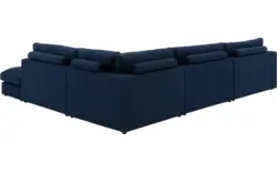 Goossens hoekbank odette blauw stof - 8233306-goossens-odette-bank-stof-blauw-01