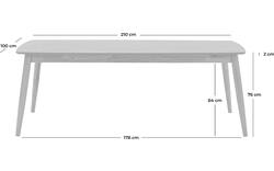Goossens basic eettafel boaz zwart eiken - 8233626-goossens-boaz-eettafel-eiken-zwart-01