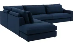 Goossens hoekbank odette blauw stof - 8233353-goossens-odette-bank-stof-blauw-01