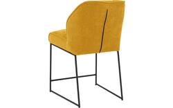 Goossens counterstoel ronnie geel stof - 8233525-goossens-ronnie-barstoel-stof-01
