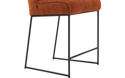 Goossens barstoel ronnie rood stof - 8233535-goossens-ronnie-barstoel-stof-01