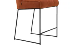 Goossens barstoel ronnie rood stof - 8233535-goossens-ronnie-barstoel-stof-01