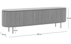 Goossens tv meubel adel bruin teak - 8233612-goossens-adel-tv-meubel-teak-bruin-02