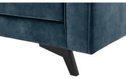 Goossens hoekbank chambre blauw stof - 8233695-gespiegeld-02