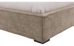 Goossens gestoffeerd bedframe trentino bruin stof - 8234530-goossens-trentino-bedframe-stof-01
