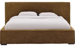 Goossens gestoffeerd bedframe trentino bruin stof - 8234531-goossens-trentino-bedframe-stof-01