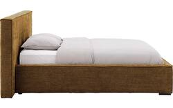 Goossens gestoffeerd bedframe trentino bruin stof - 8234531-goossens-trentino-bedframe-stof-01