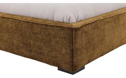 Goossens gestoffeerd bedframe trentino bruin stof - 8234531-goossens-trentino-bedframe-stof-01
