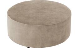 Goossens poef arendal beige stof - 8234598-goossens-senne-kleinmeubel-stof-01