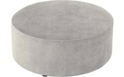Goossens poef arendal grijs stof - 8234601-goossens-senne-kleinmeubel-stof-01