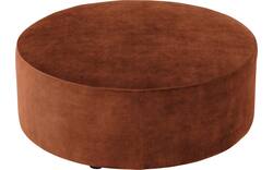 Goossens poef arendal bruin stof - 8234639-goossens-senne-kleinmeubel-stof-02