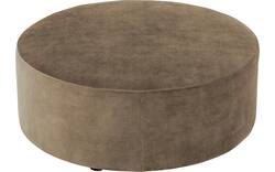 Goossens poef arendal bruin stof - 8234645-goossens-senne-kleinmeubel-stof-02