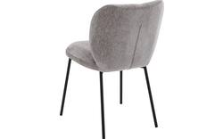 Goossens basic eetkamerstoel eller bruin stof - 8234677-goossens-eller-eetkamerstoel-stof-bruin-01