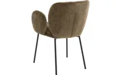 Goossens basic eetkamerstoel eller groen stof - 8234684-goossens-eller-eetkamerstoel-stof-groen-01
