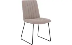 Goossens eetkamerstoel manta beige stof - 8234769-goossens-manta-eetkamerstoel-stof-bruin-01