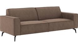Goossens zitbank hercules bruin microvezel - 8235083-goossens-hercules-bank-microvezel-bruin-01