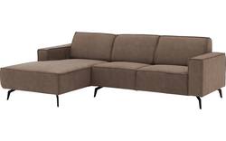 Goossens loungebank hercules bruin microvezel - 8235086-goossens-hercules-bank-microvezel-bruin-01