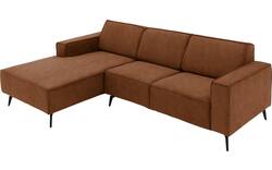 Goossens loungebank hercules bruin microvezel - 8235087-goossens-hercules-bank-microvezel-bruin-01