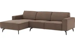 Goossens loungebank hercules bruin microvezel - 8235094-goossens-hercules-bank-microvezel-bruin-01