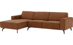 Goossens loungebank hercules bruin microvezel - 8235102-goossens-hercules-bank-microvezel-bruin-01