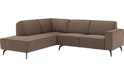 Goossens hoekbank hercules bruin microvezel - 8235116-goossens-hercules-bank-microvezel-bruin-01