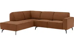 Goossens hoekbank hercules bruin microvezel - 8235117-goossens-hercules-bank-microvezel-bruin-01