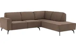 Goossens hoekbank hercules bruin microvezel - 8235119-goossens-hercules-bank-microvezel-bruin-01